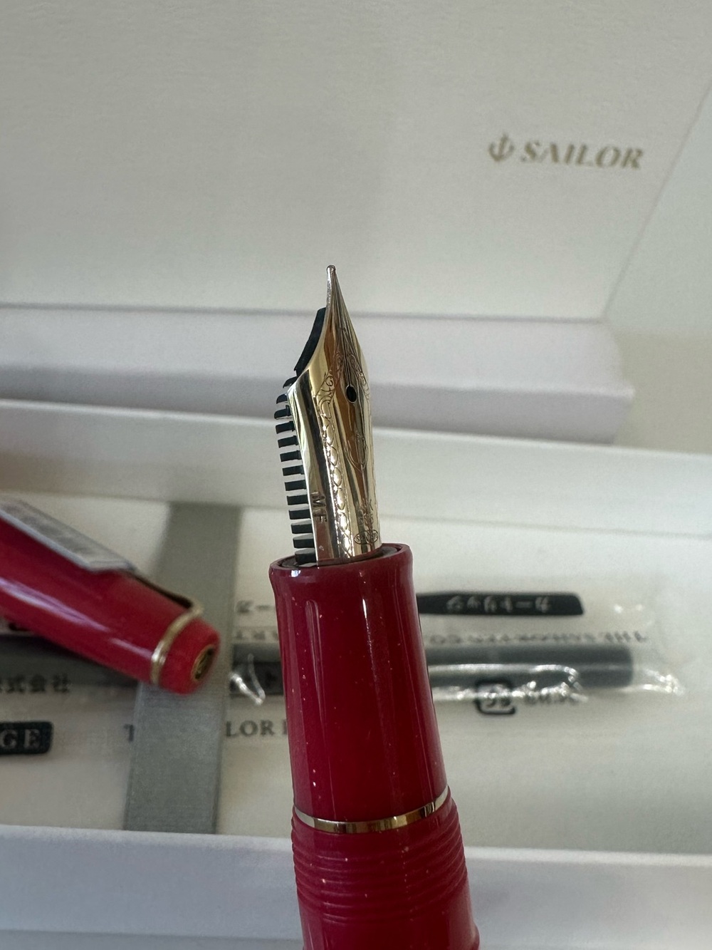 Sailor Fountain Pen, Four Seasons Weave, Princess Kaguya, Medium Fine Nib - Picture 4 of 7